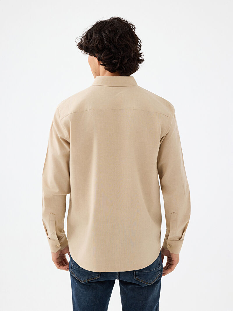 Regular Fit Erkek Gömlek U.kol