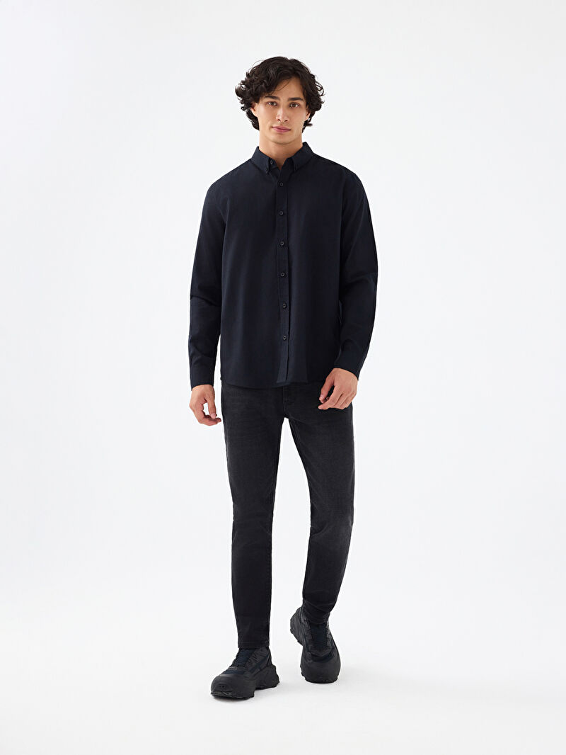 Regular Fit Erkek Gömlek U.kol