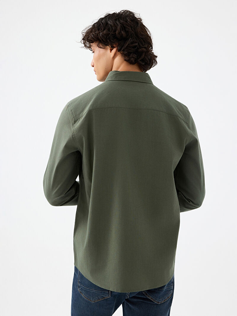 Regular Fit Erkek Gömlek U.kol