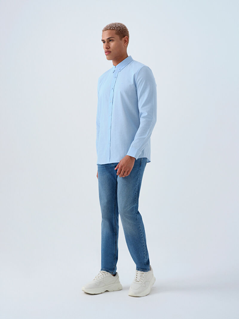 Regular Fit Erkek Gömlek U.kol