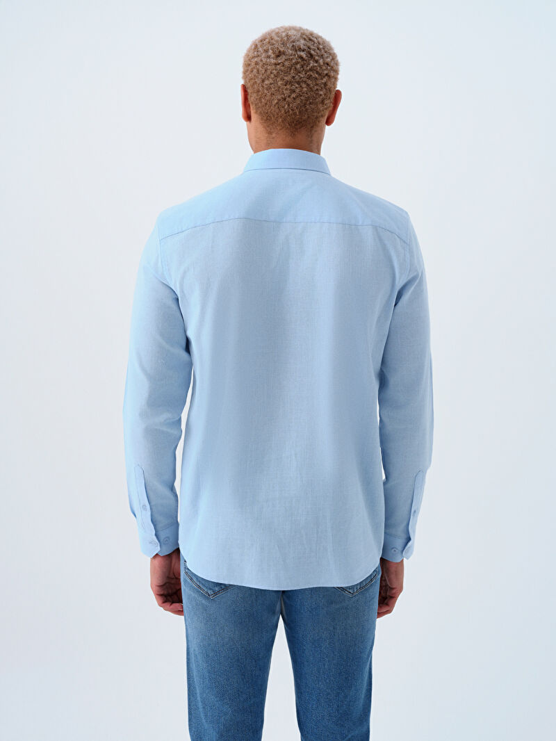 Regular Fit Erkek Gömlek U.kol