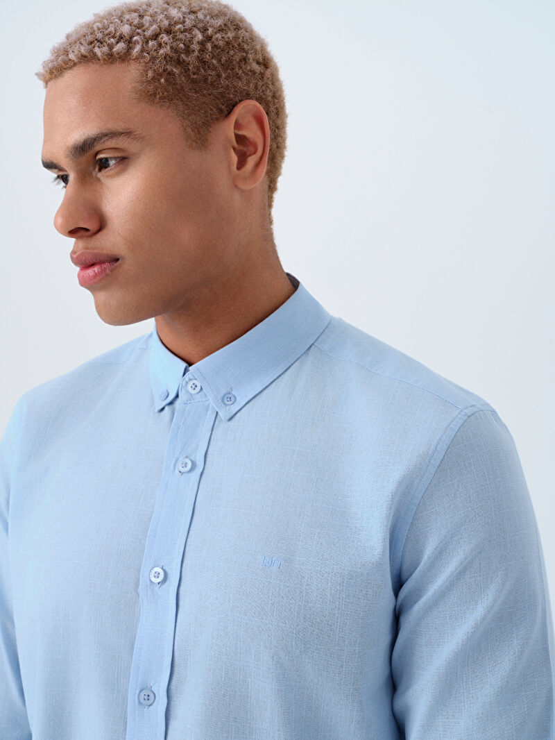 Regular Fit Erkek Gömlek U.kol