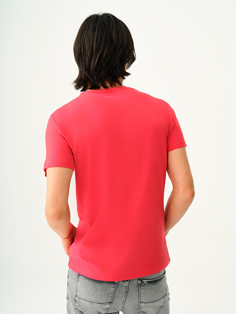 Slim Fit Erkek Tshirt K.kol