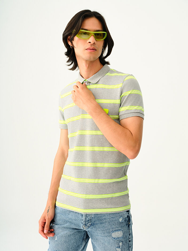 Slim Fit Erkek Polo K.kol