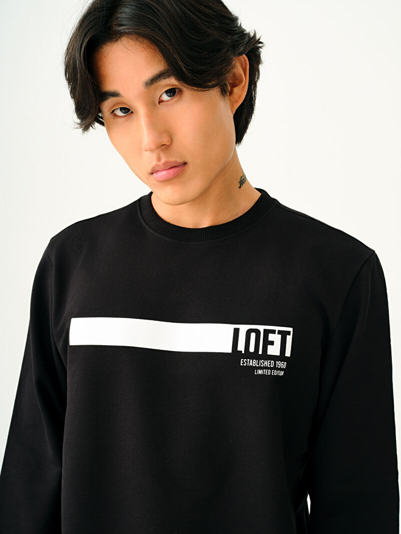 Regular Fit Erkek Sweatshirt