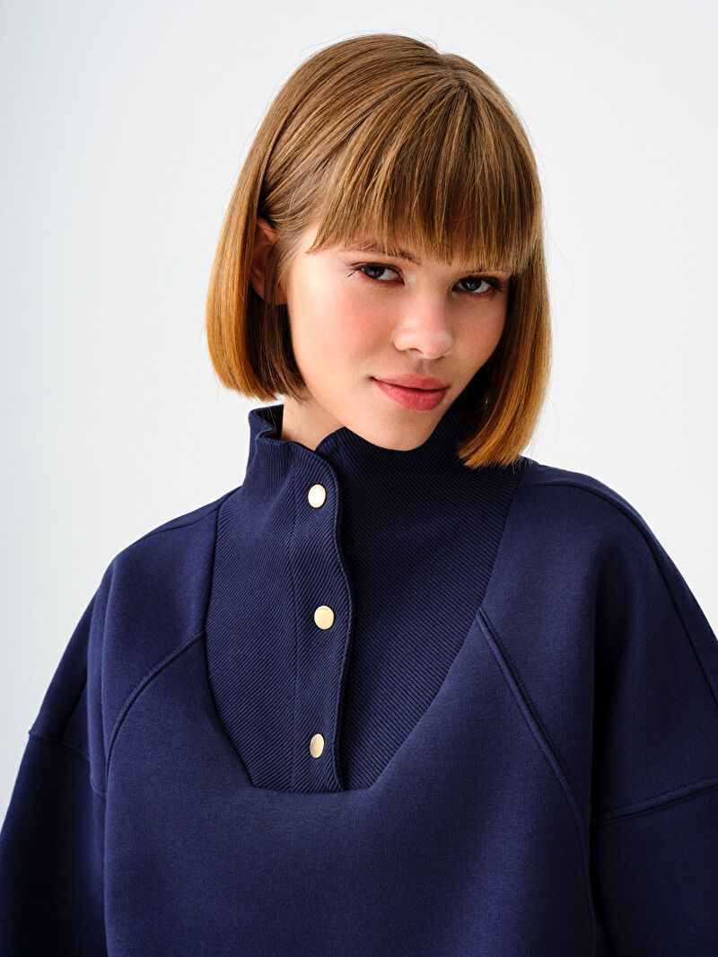 Oversize Kadın Sweatshirt