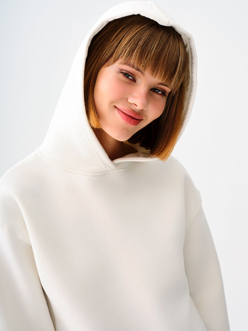Oversize Fit Kadın Sweatshirt