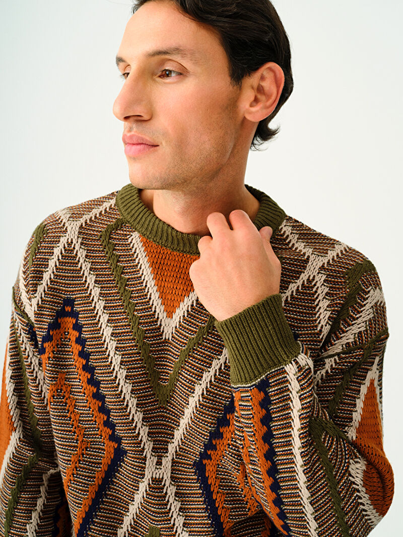 Oversize Erkek Kazak