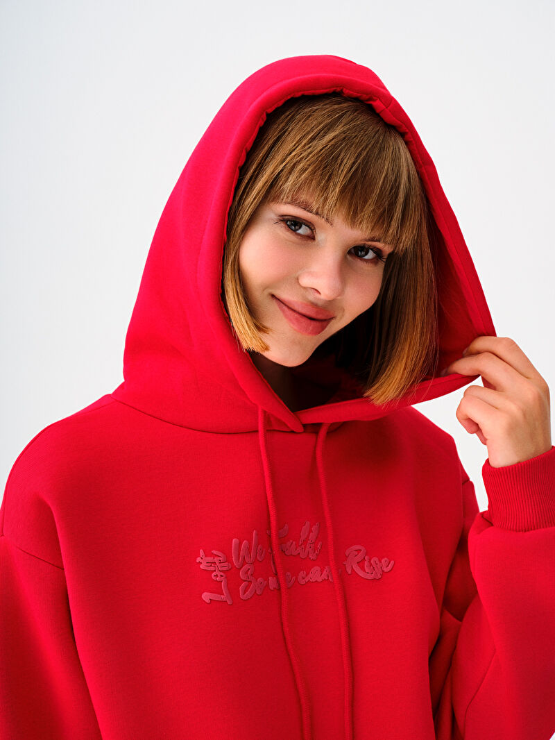 Oversize Kadın Sweatshirt