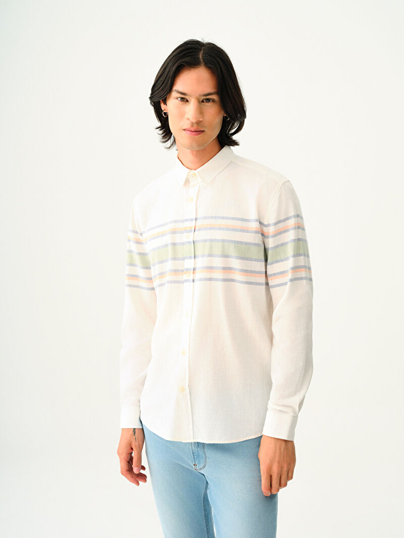 Regular Fit Erkek Gömlek U.kol