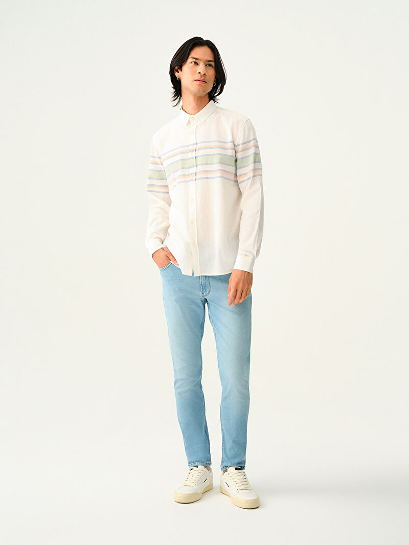 Regular Fit Erkek Gömlek U.kol