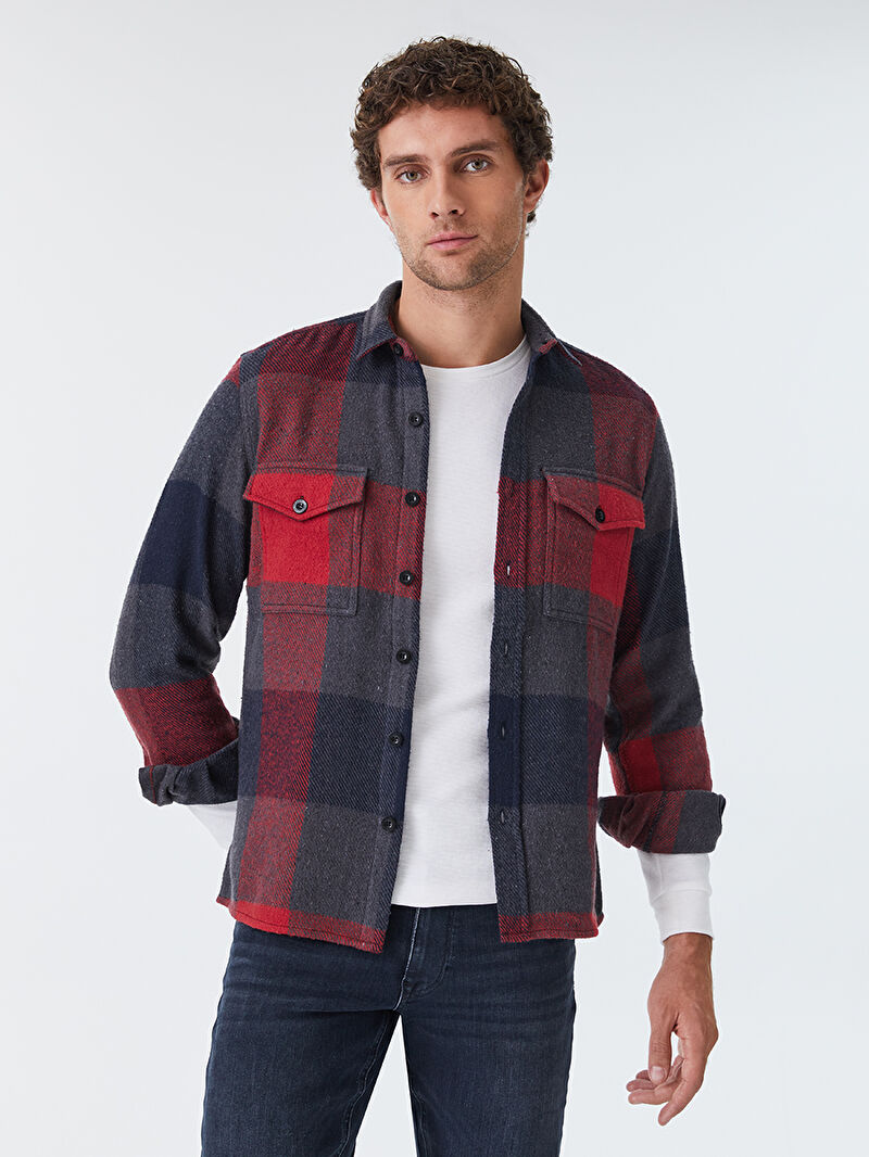 Regular Fit Erkek Gömlek U.kol