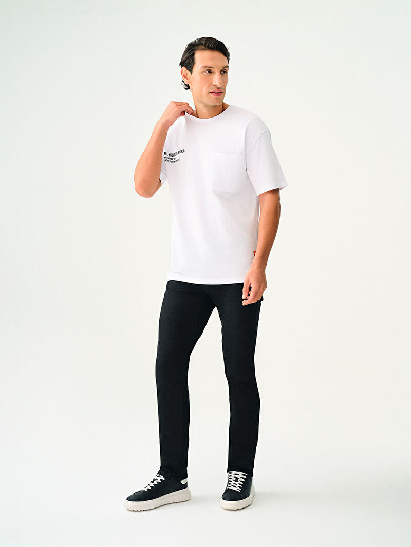 Oversize Fit Erkek Tshirt K.kol