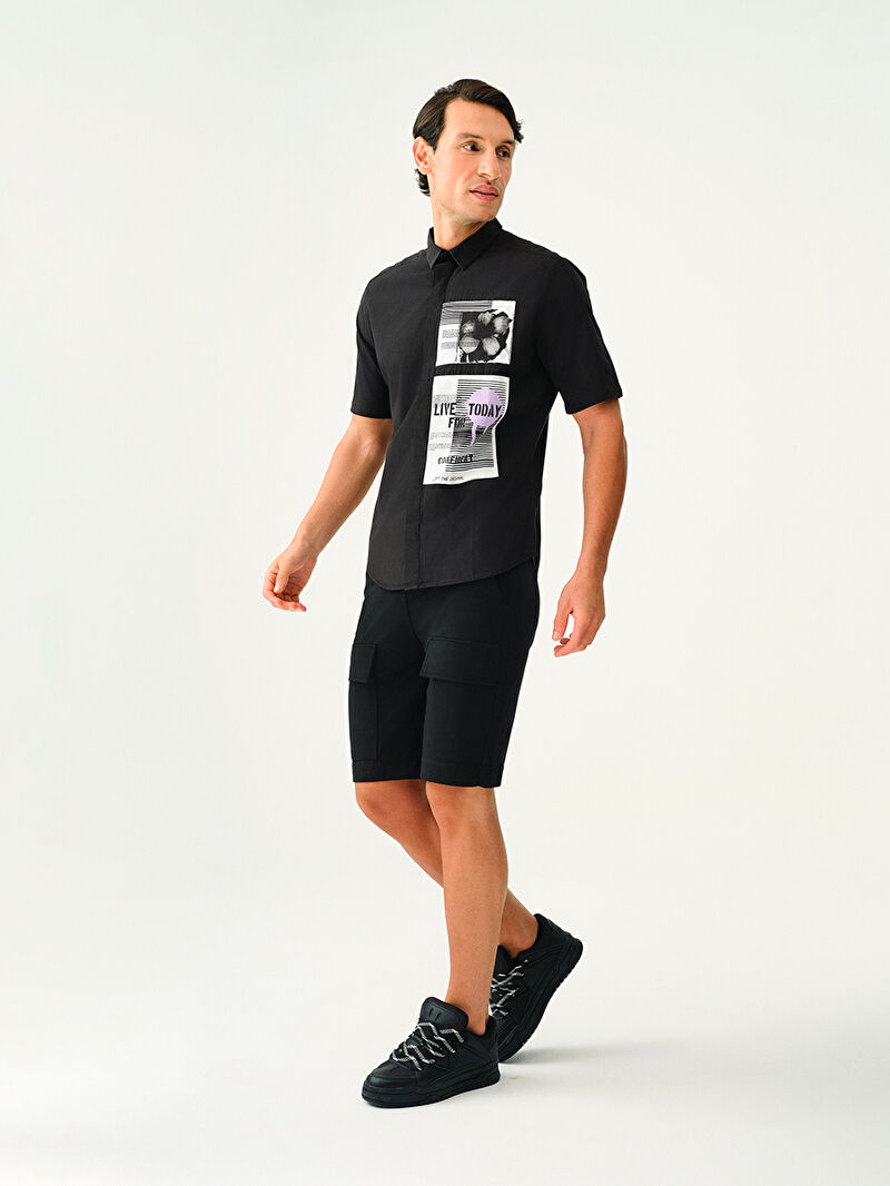 Regular Fit Erkek Gömlek K.kol