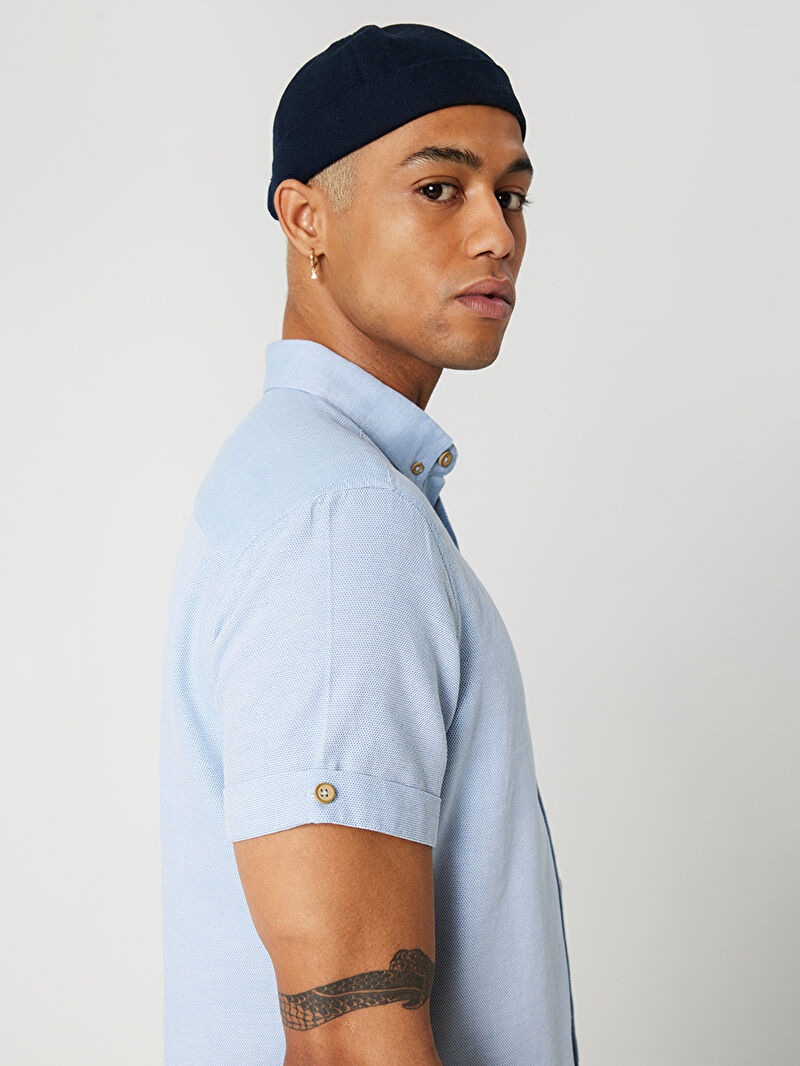 Regular Fit Erkek Gömlek K.kol