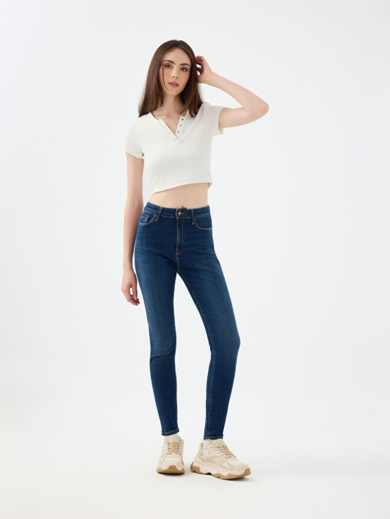 Natalie Skinny Fit Kadın Pantolon