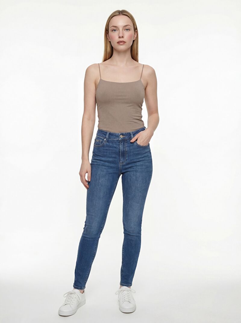 Natalie Skinny Fit Kadın Pantolon