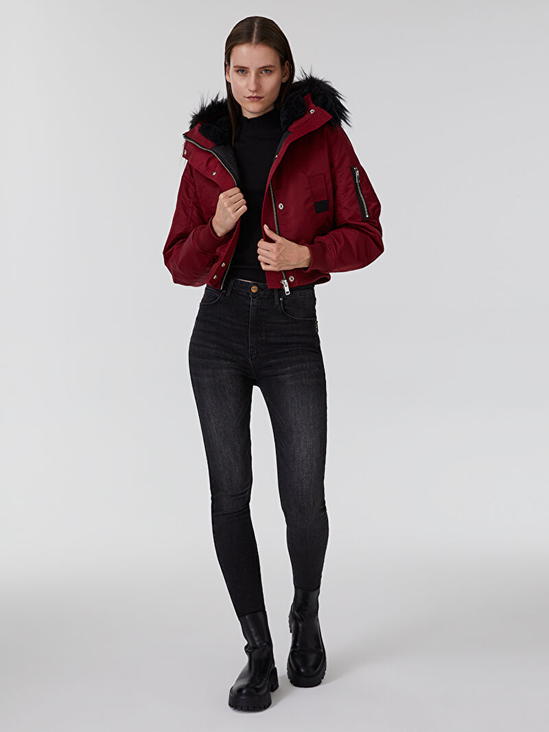 Slim Fit Kadın Mont