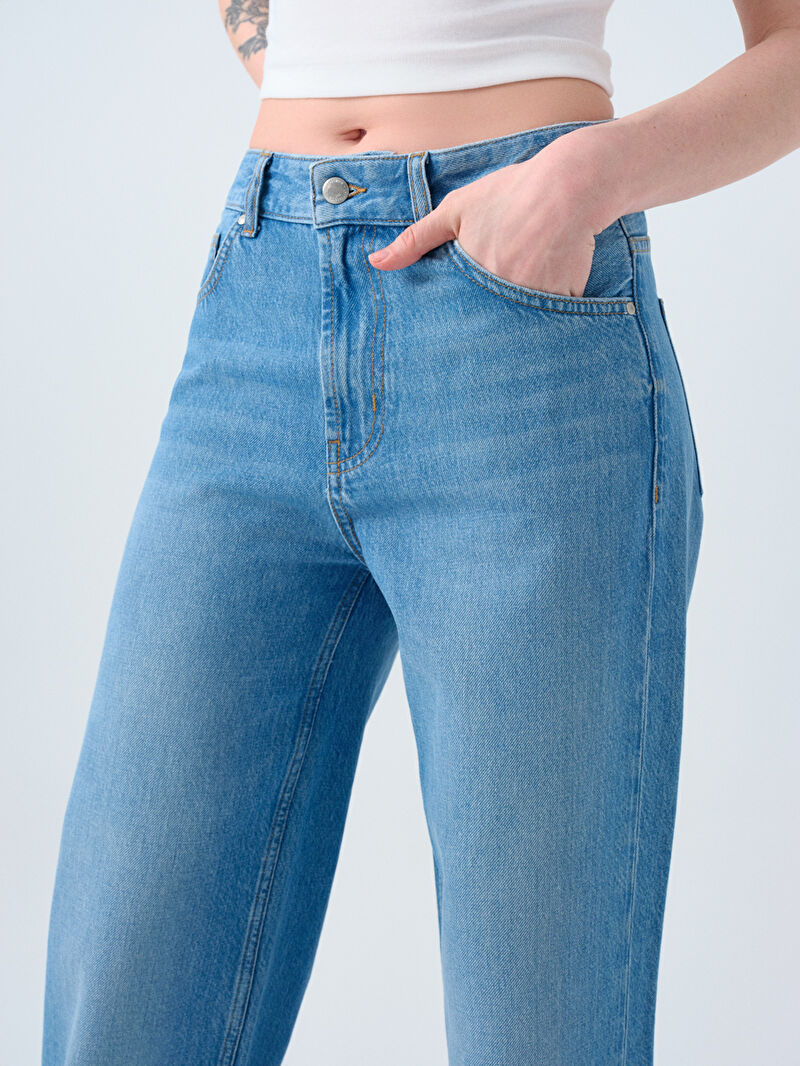 Wide Leg Regular Fit Kadın Pantolon