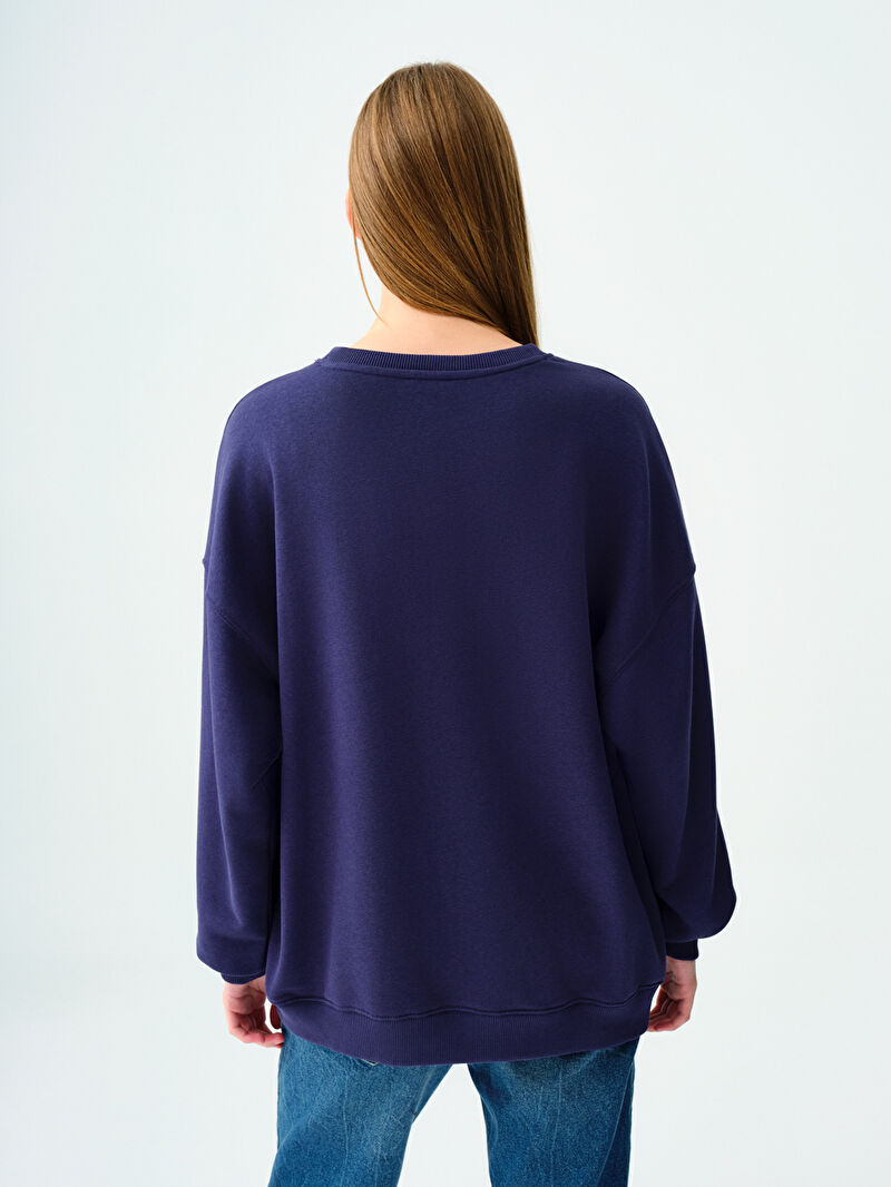 Loose Fit Kadın Sweatshirt