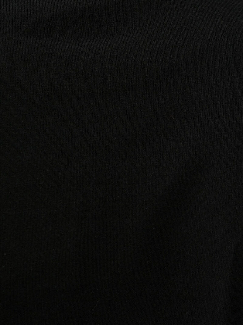 Erkek Siyah Kısa Kol Bisiklet Yaka Regular Fit Tişört
