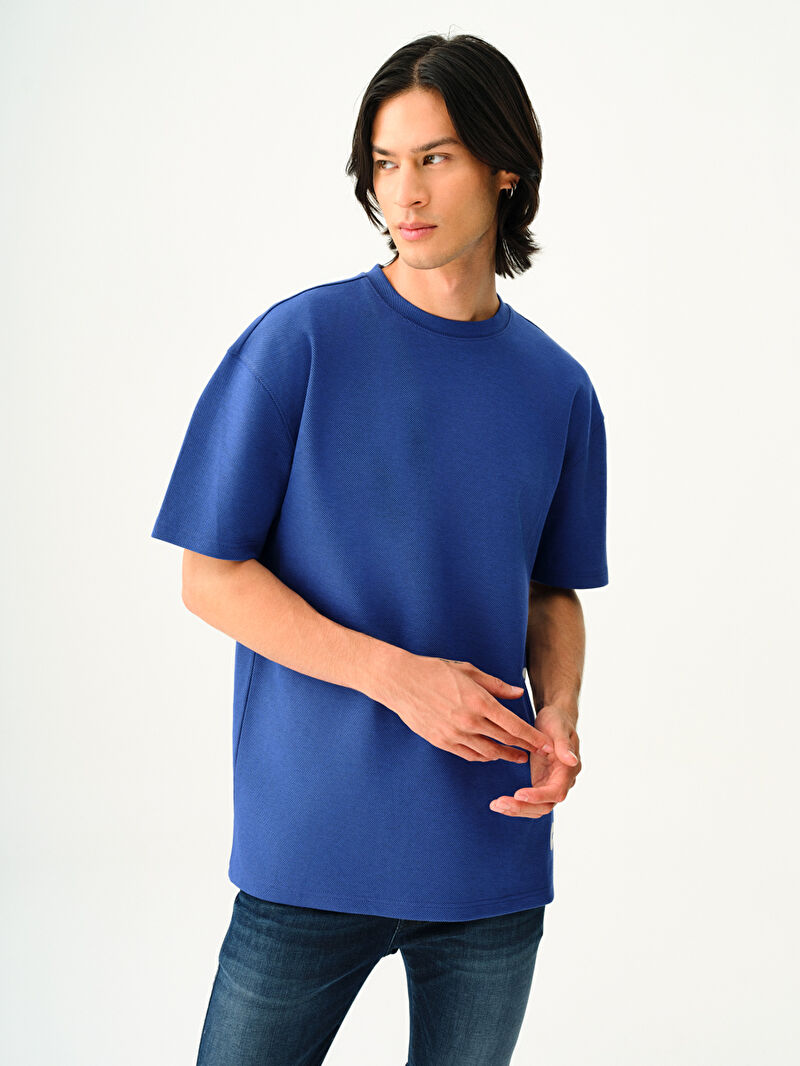 Oversize Fit Erkek Tshirt K.kol
