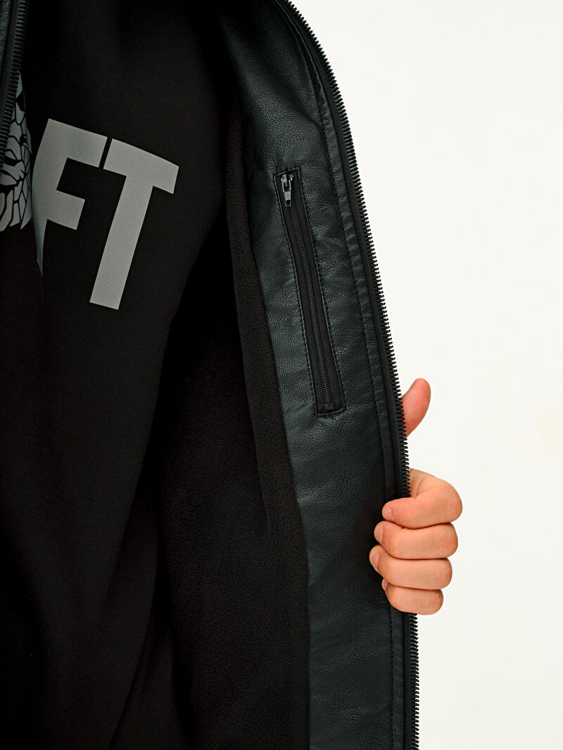 Regular Fit Erkek Mont Pu