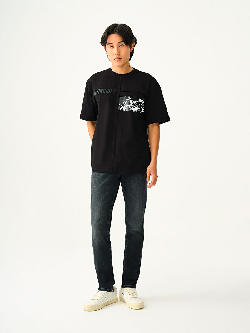 Loose Fit Erkek Tshirt K.kol