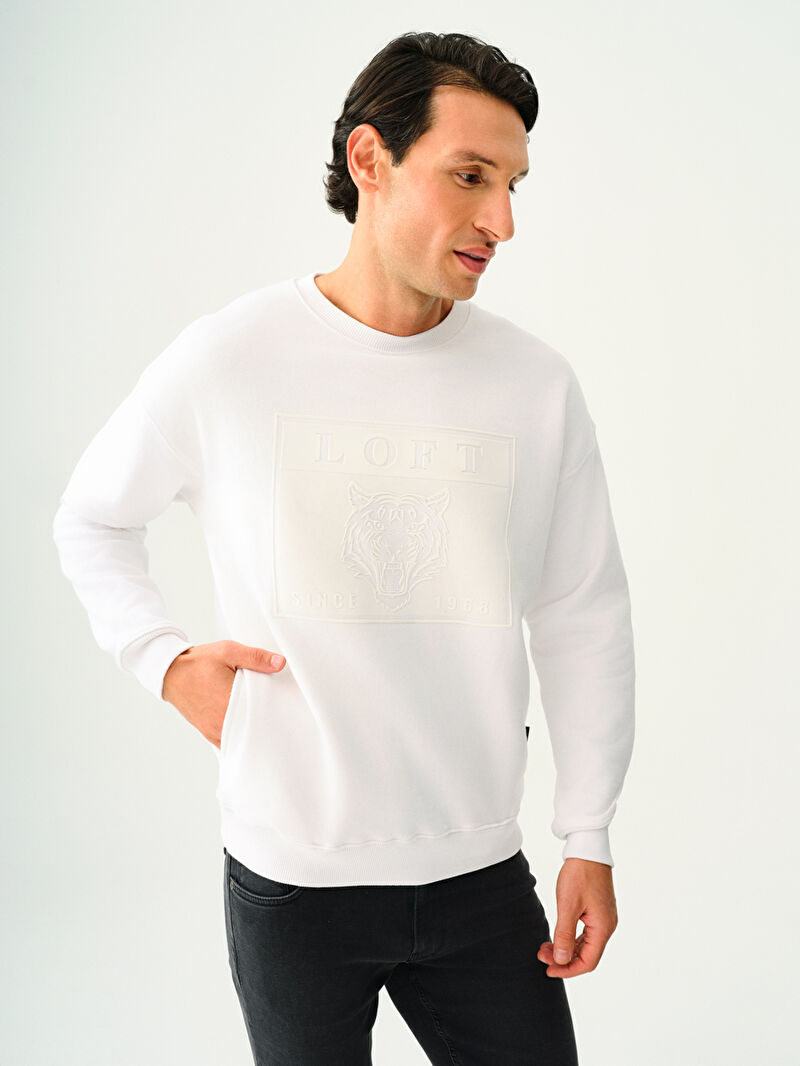 Oversize Erkek Sweatshirt