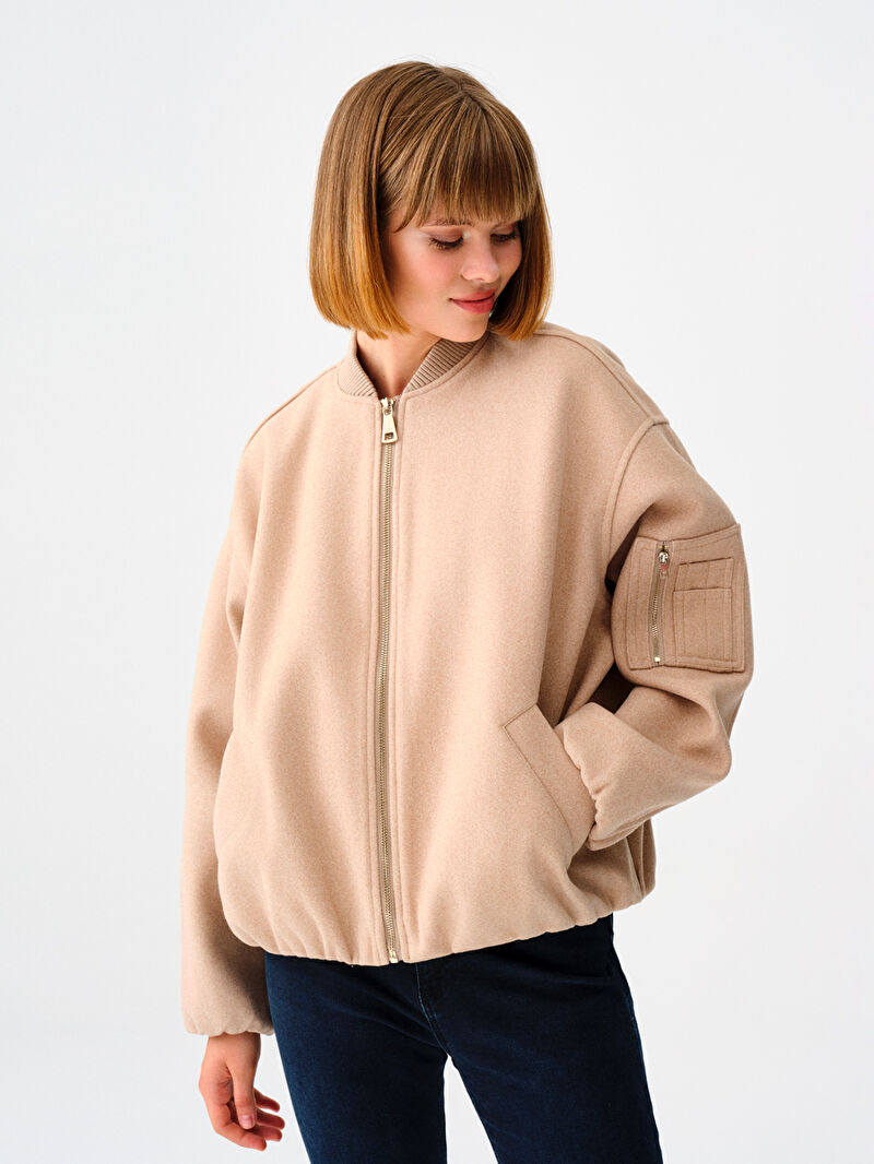 Loose Fit Kadın Mont