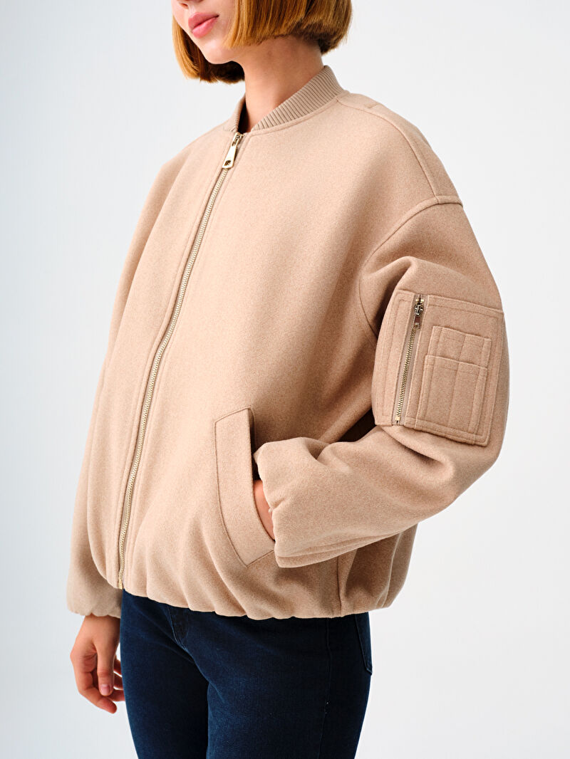 Loose Fit Kadın Mont