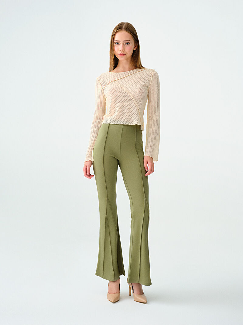 Regular Fit Kadın Tshirt U.kol