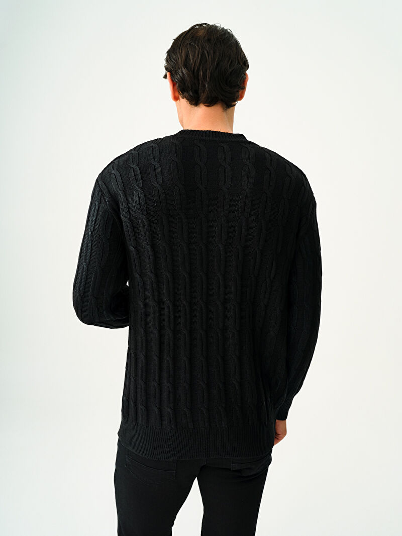 Loose Fit Erkek Kazak