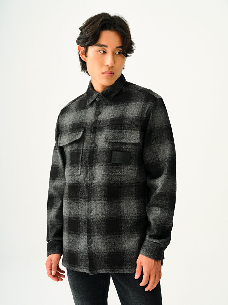 Relax Fit Erkek Gömlek U.kol