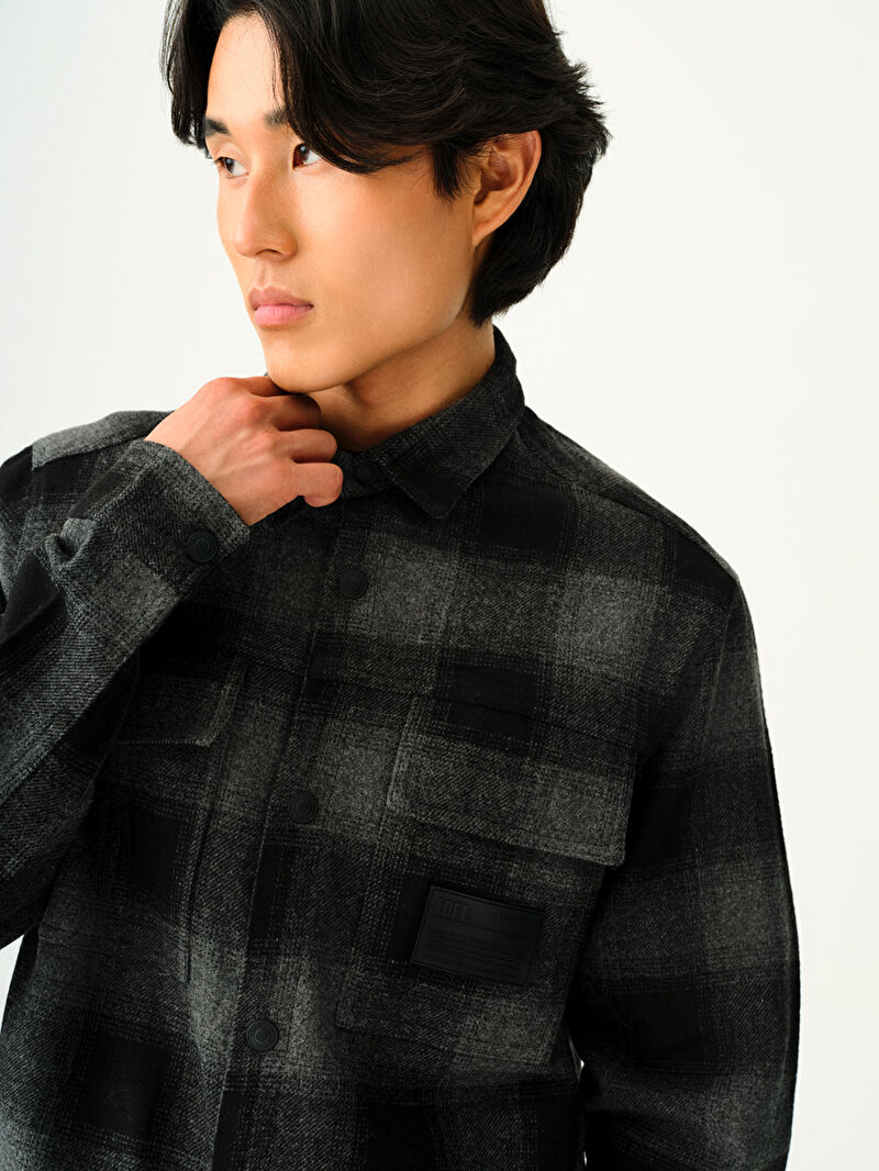 Relax Fit Erkek Gömlek U.kol