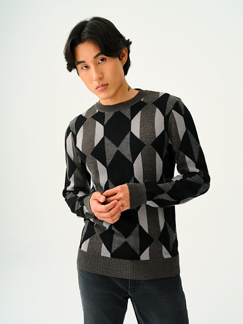 Regular Fit Erkek Kazak