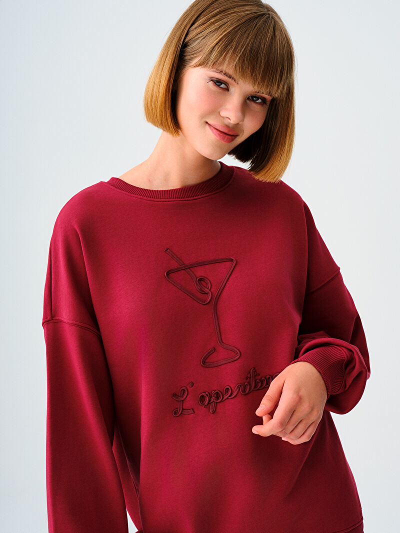 Oversize Kadın Sweatshirt