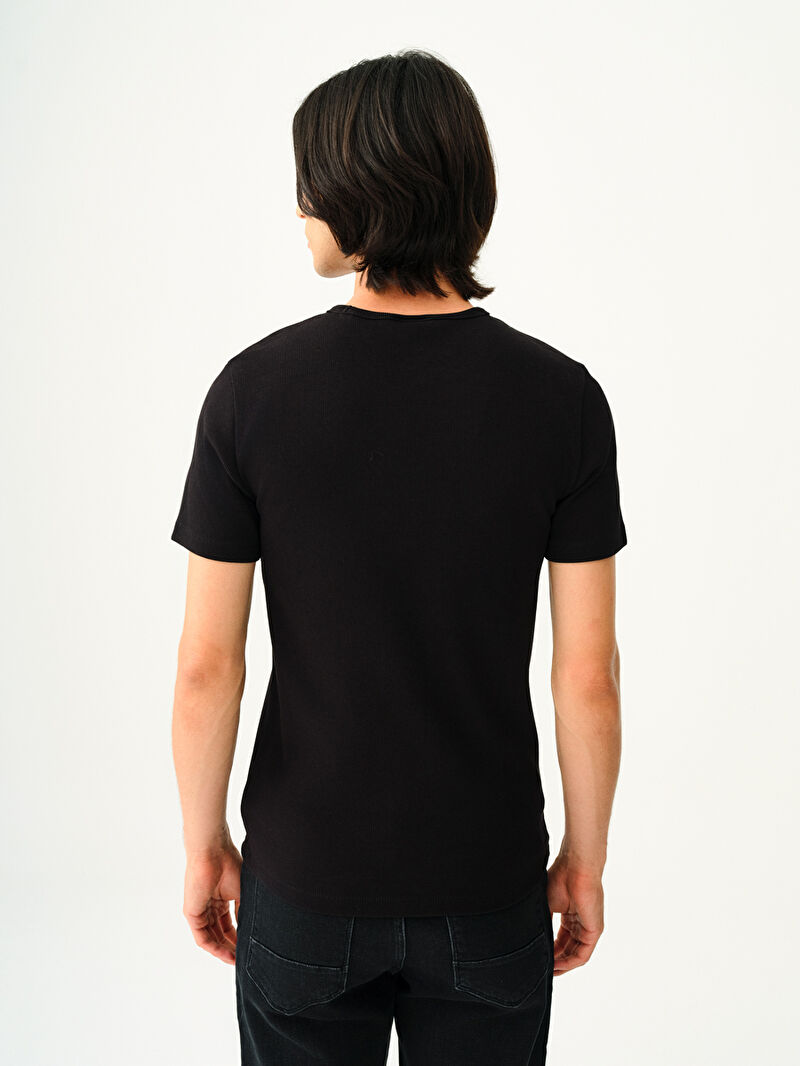 Slim Fit Erkek Tshirt K.kol