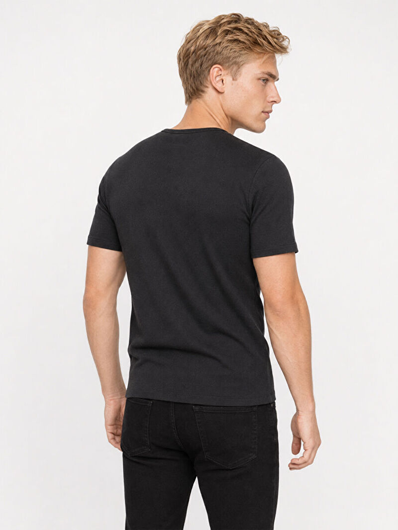 Slim Fit Erkek Tshirt K.kol