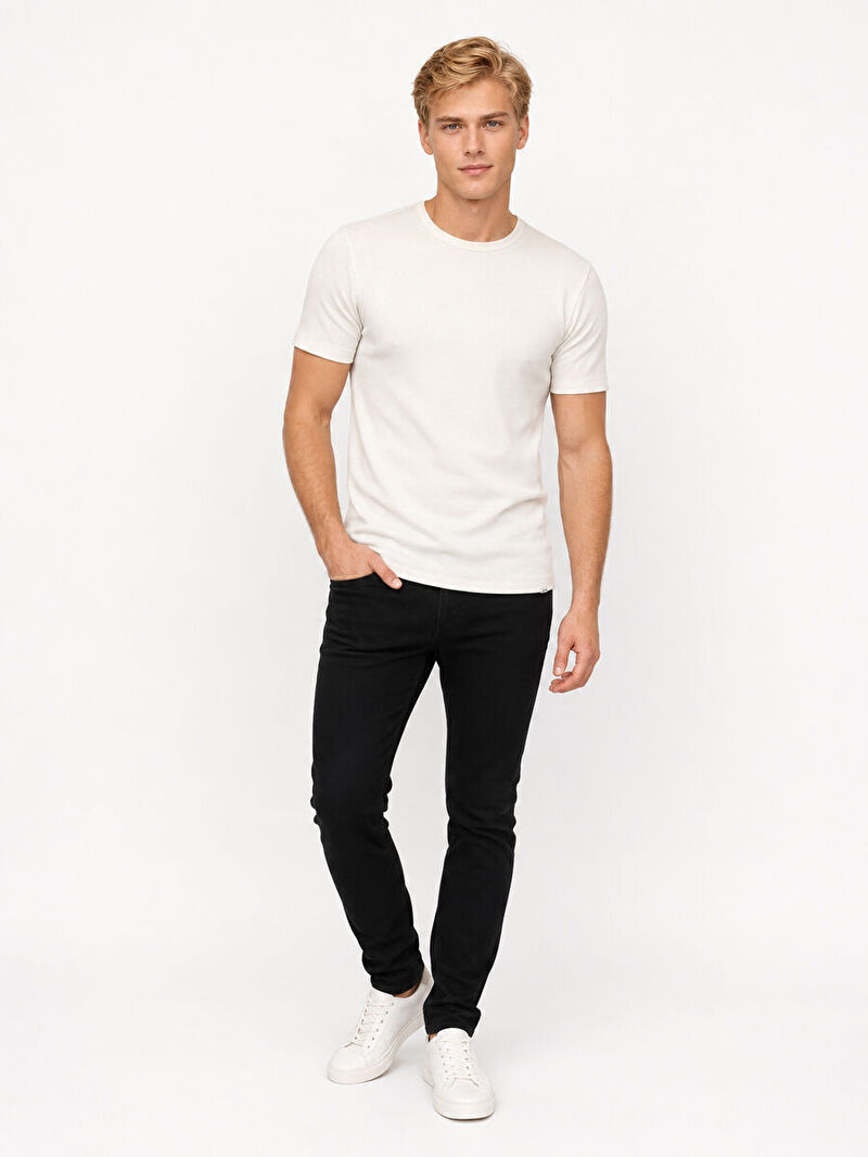 Slim Fit Erkek Tshirt K.kol