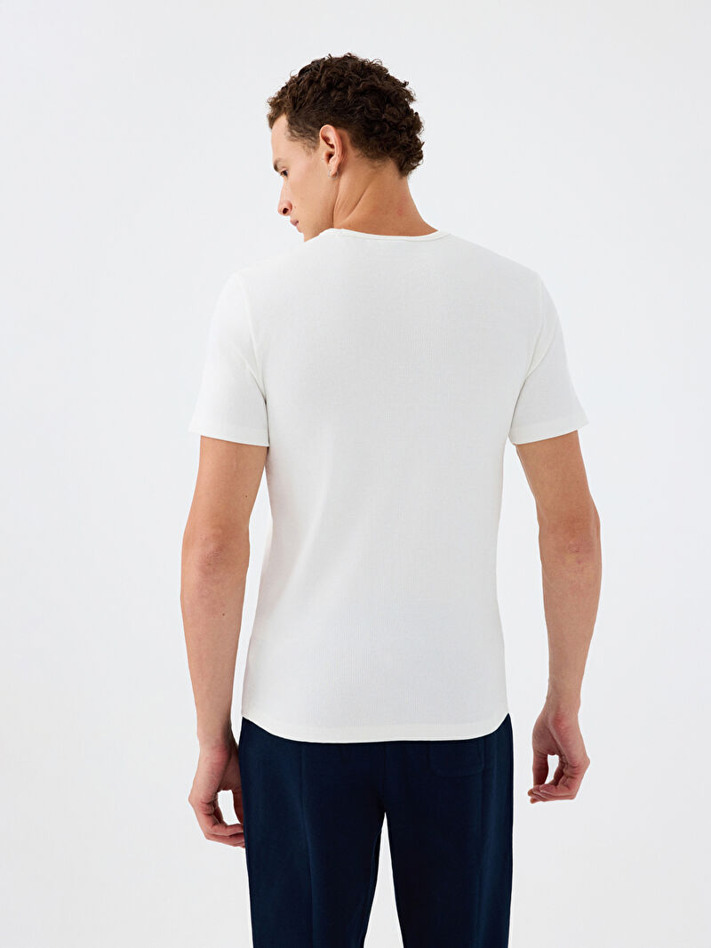 Slim Fit Erkek Tshirt K.kol