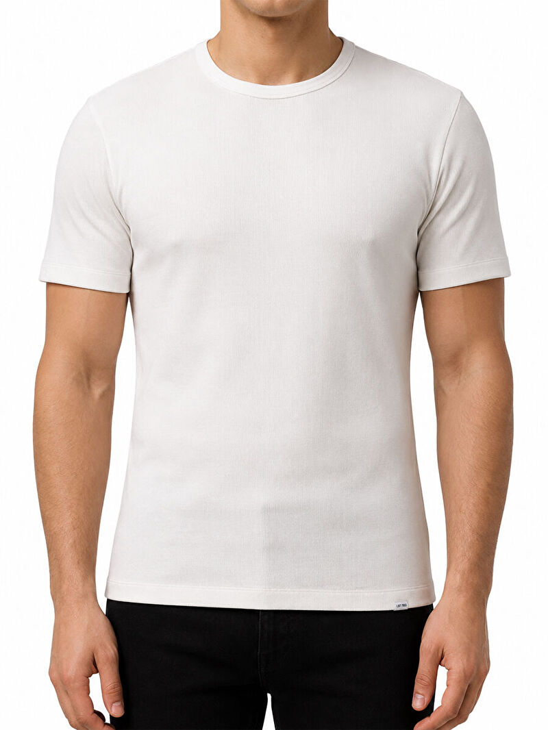 Slim Fit Erkek Tshirt K.kol