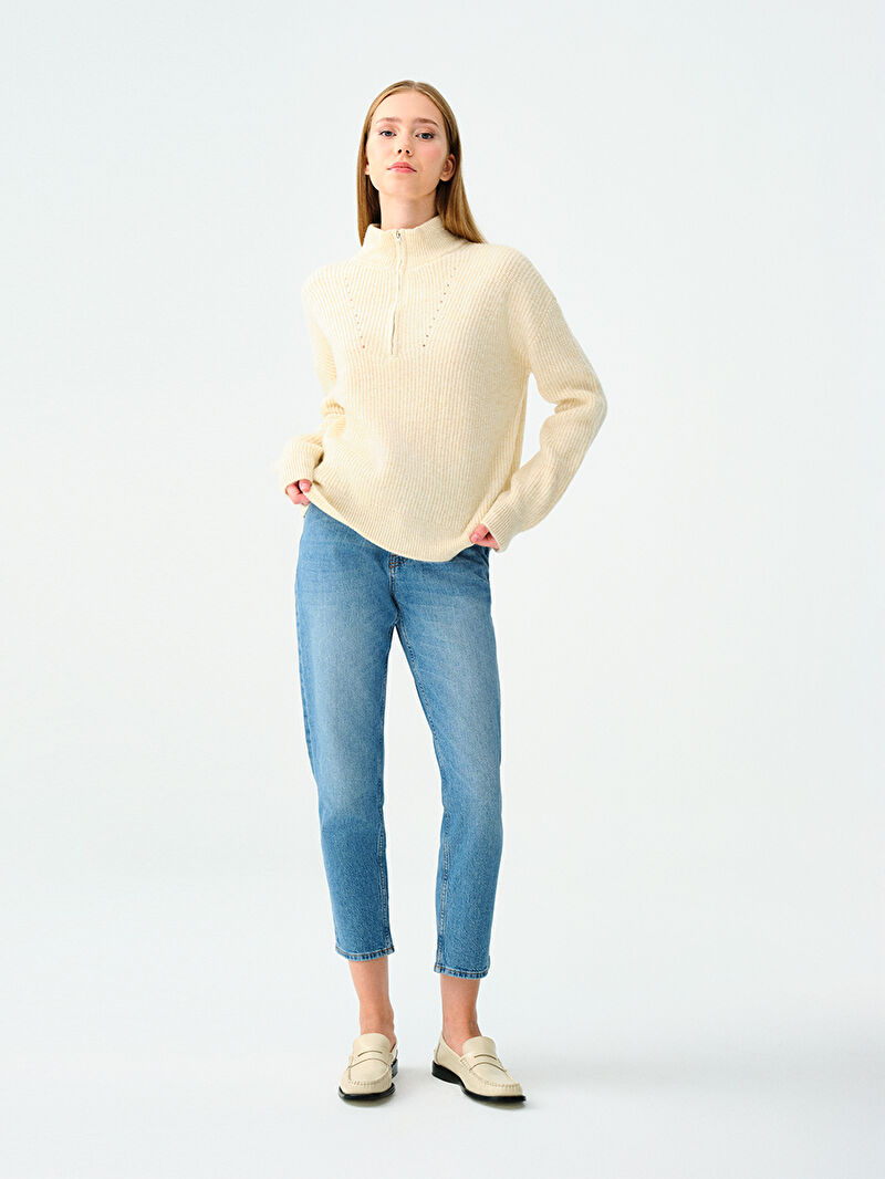 Loose Fit Kadın Kazak