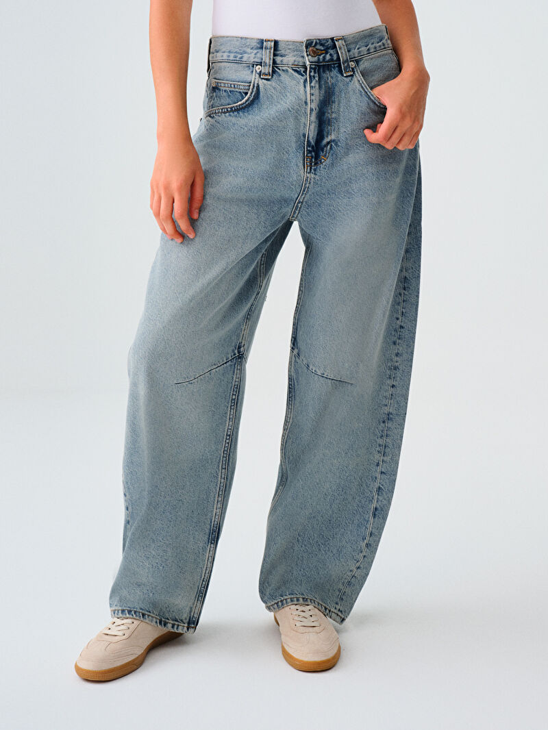 Baggy Baggy Fit Kadın Pantolon