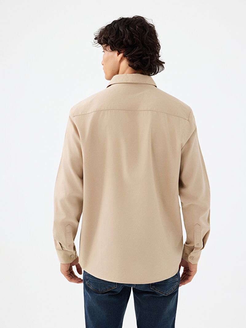 Regular Fit Erkek Gömlek U.kol