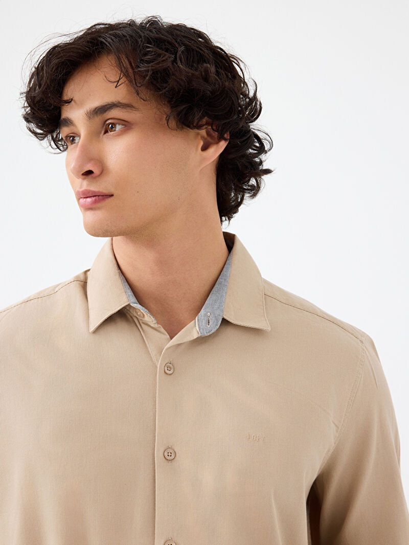 Regular Fit Erkek Gömlek U.kol