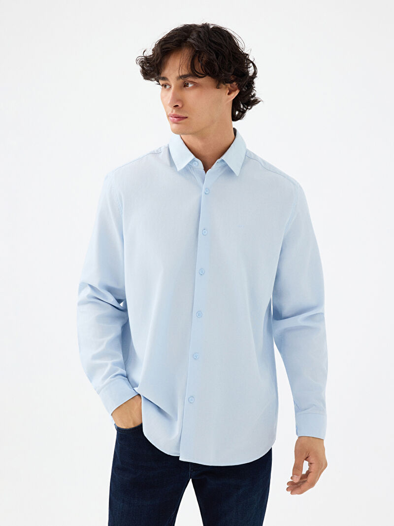 Regular Fit Erkek Gömlek U.kol