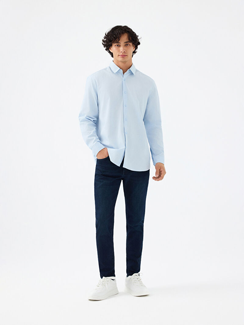 Regular Fit Erkek Gömlek U.kol