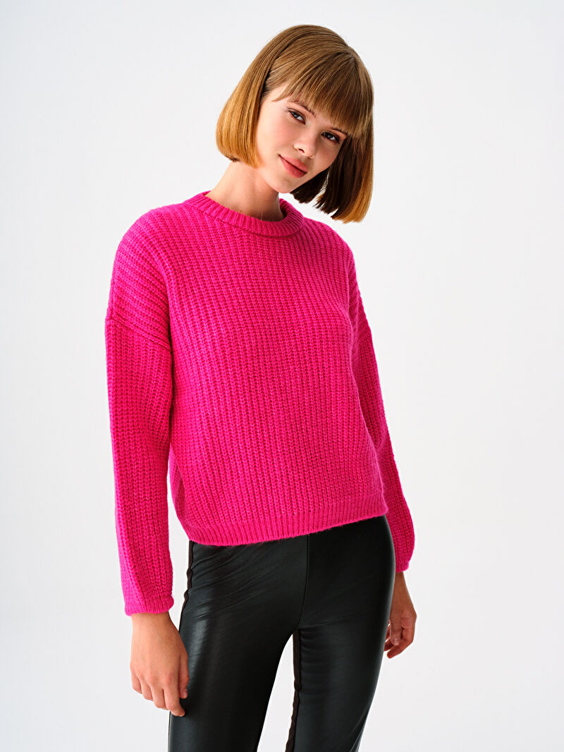 Oversize Kadın Kazak