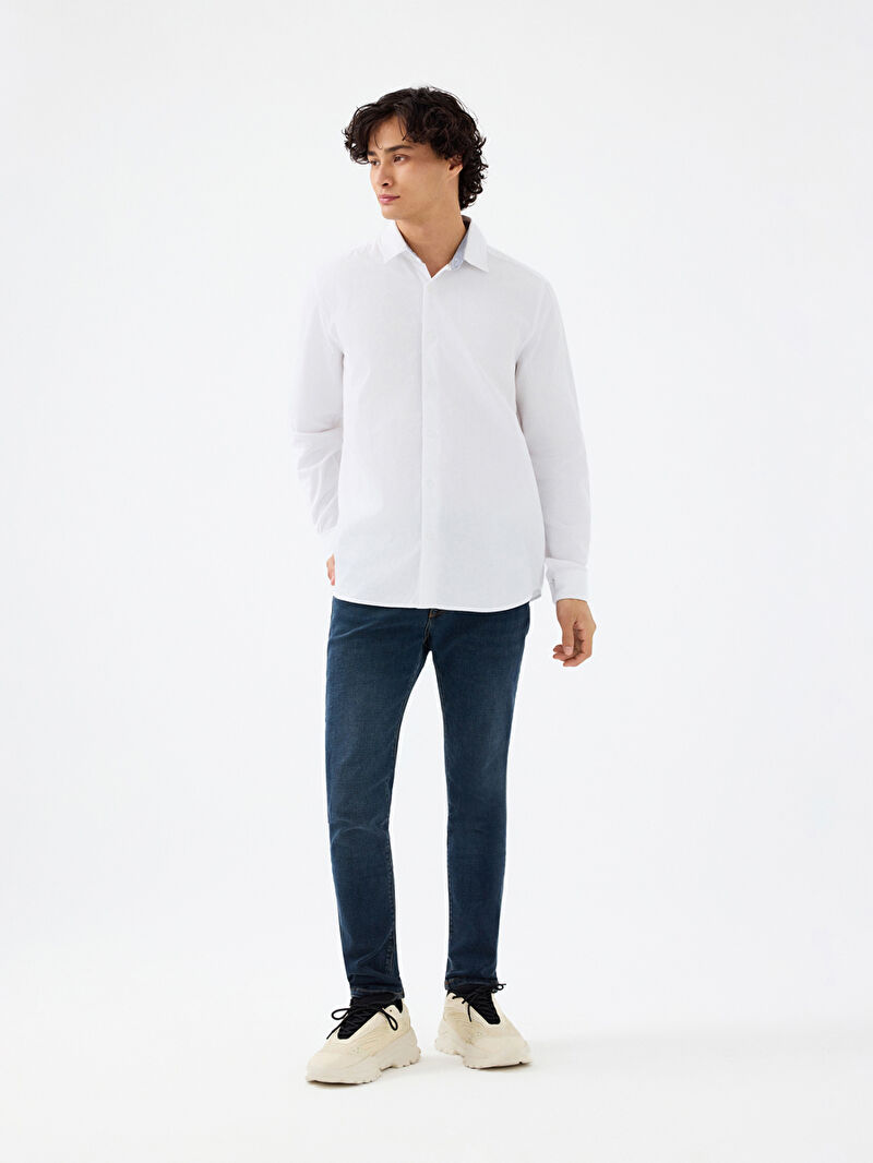 Regular Fit Erkek Gömlek U.kol